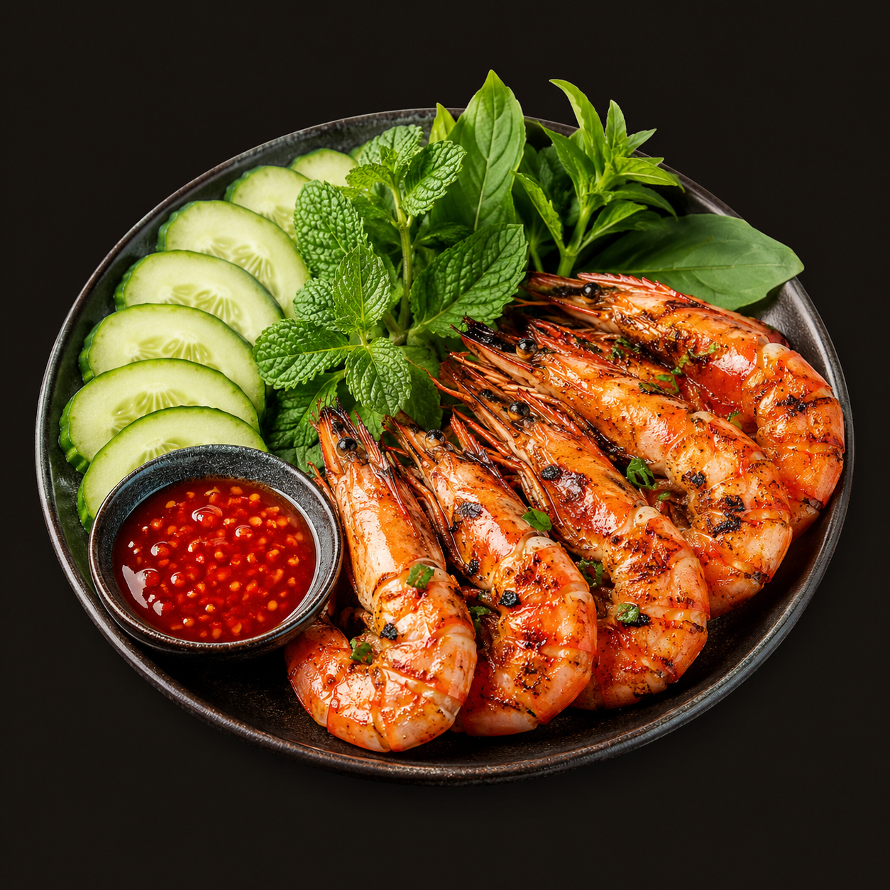 Tôm nướng muối ớt